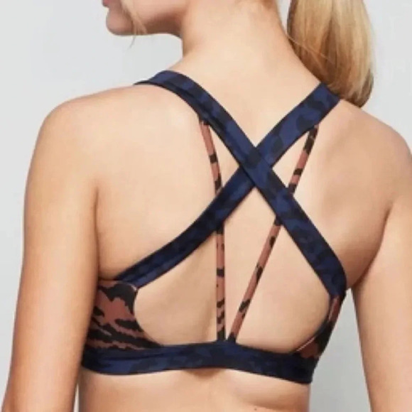 Good American Oasis Zebra Sports Bra - Picture 3 of 13